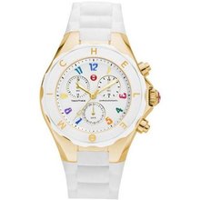 Michele Tahitian Jelly Beans Chrono Silicone MWW12F000043