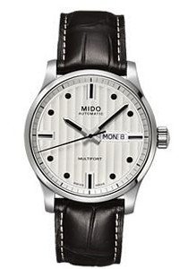 Mido M0054301603100 Multifort M005.430.16.031.00 white Dial Stainless Steel Case Automatic Movement