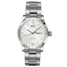 Mido M0058301103602 Multifort Ladies - Silver Dial Stainless Steel Case Automatic Movement