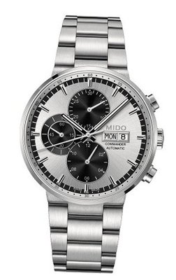 Mido M0144141103109 Commander II M014.414.11.031.09 Silver Dial Stainless Steel Case Automatic Movement
