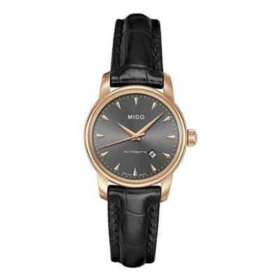 Mido M76003134 Baroncelli Ladies M7600.3.13.4 Black Dial Stainless Steel Case Automatic Movement