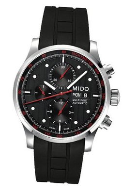 Mido Multi XL Chronograph automatic rubber M0056141705109