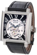 Milus HERT001F Stainless Steel with Black Dial
