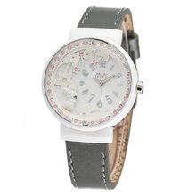 MINI /Korean white ceramic / import leather strap /small white rabbit