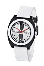 Miss Sixty Ladies Stu009 In Collection Vintage, 3 H and S, White Dial and White Strap