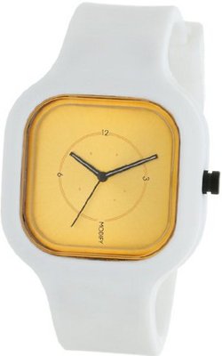 Modify es Unisex MW0109 White Strap Gold Face