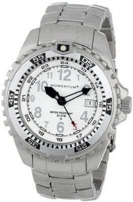 Momentum 1M-DV11WS0 M1 Twist Silver Bezel Steel Bracelet