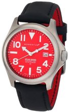 Momentum 1M-SP00R12B Atlas Red Dial Black Touch Leather