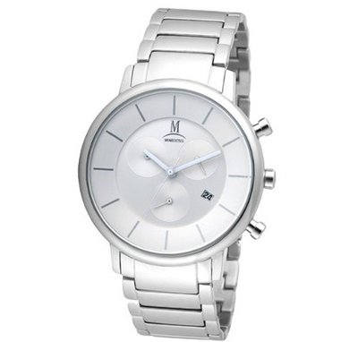 Momentus Silver Tone Stainless Steel - Stain white Dial FD236S-02SS