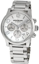 Montblanc Silver Dial Steel 9669