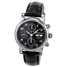 Montblanc Star Automatic Chronograph Black Guilloche Dial 106467