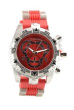 Montres Carlo #3666-G Pro Reserve Bullet Silicone Band Fashion 3 Dial