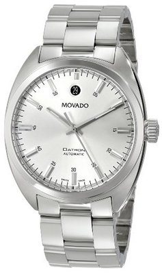 Movado 0606360 Datron Stainless-Steel Silver Round Dial