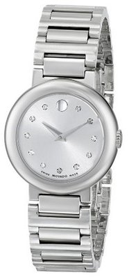 Movado 0606789 Concerto Analog Display Swiss Quartz Silver