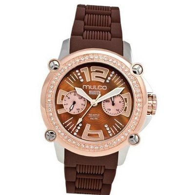 uMULCO Mulco MW2-28086S-034 M Ladies - Brown Dial Stainless Steel Case Swiss Movement 