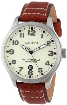 Nautica N09560G BFD 101 Date Cream Dial