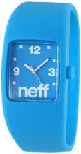 Neff NF0205-l/xl cyan Interchangeable Face Silicon Stretch Band