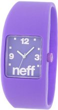 Neff NF0205-l/xl purple Interchangeable Face Silicon Stretch Band