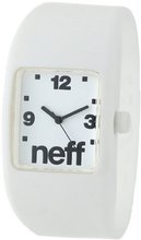 Neff NF0205-l/xl white Interchangeable Face Silicon Stretch Band