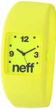 Neff NF0205-l/xl yellow Interchangeable Face Silicon Stretch Band