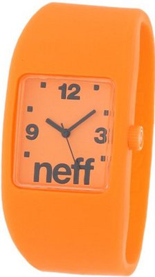 Neff NF0205-s/m orange Interchangeable Face Silicon Stretch Band
