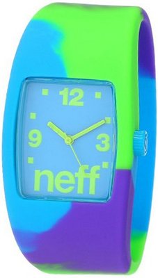 Neff NF0205-s/m psych swirl Interchangeable Face Silicon Stretch Band
