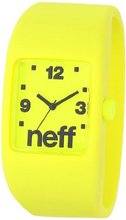 Neff NF0205-s/m yellow Interchangeable Face Silicon Stretch Band