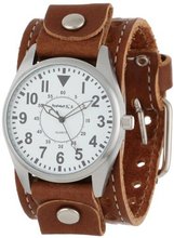 Nemesis BSTH095W Brown Collection Dial Presition Display