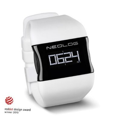Neolog Unisex OS Snow White Digital Quartz 85300127