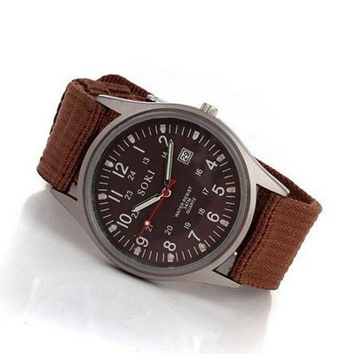 New Arrival  Accessories  Luxury With Calendar Military Outdoor Sports es (Brown)
