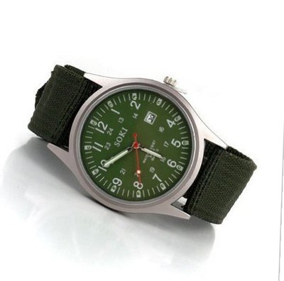 New Arrival  Accessories  Luxury With Calendar Military Outdoor Sports es (Green)