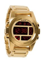 Nixon Unit Sterling Silver One Size Gold