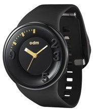 O.D.M. M1Nute Unisex Quartz with Black Dial Analogue Display and Black Plastic Bracelet DD135-01