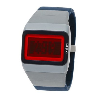 o.d.m. Unisex SDD99B-13 Link Series Gray with Red screen Programmable Digital