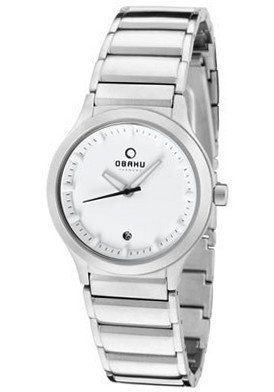 Infinity White Dial Stainless Steel