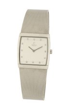 Obaku V102LCCMC 27mm Silver Dial Rectangular Steel