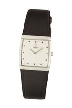 Obaku V102LCCRB 27mm Rectangular Black Leather