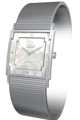 Obaku V105LCWMC Ladies Harmony White Silver