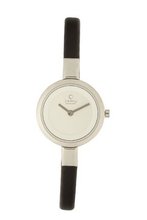 Obaku V129LCIRB Slim Black Leather