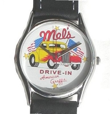Mel's Drive-in "American Graffiti" Limited Edition with Compass on Strap and the Legend of Mel's on the Gift Box