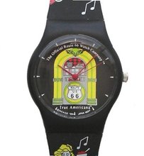 "The Official Route 66" with Theme Decorated Band and Route 66 Jukebox Dial in Route 66 Theme Packaging