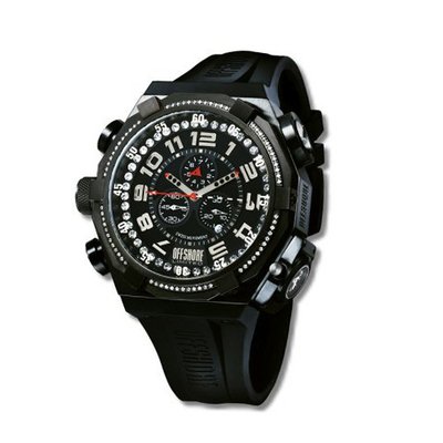 Offshore Limited Prestige Force 4 Black-Black-CZ Chronograph