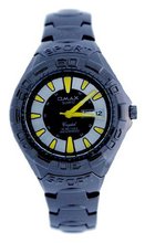 uOMAX Omax Onyx Yellow Steel Fashion #DYB185-9 