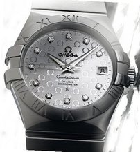 Omega Constellation Constellation Co-Axial 35 mm Logo Dial