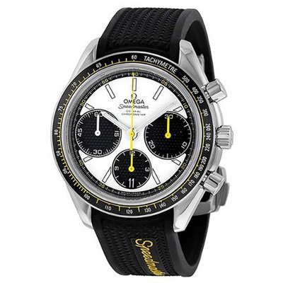 Omega Speedmaster Racing Automatic Chronograph White Dial Stainless Steel 32632405004001