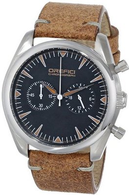 Orefici Unisex ORM16C4201 Vintage Analog Display Quartz Brown