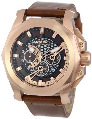 Orefici Unisex ORM2C4857V Vintage Gladiatore Analog Display Quartz Brown