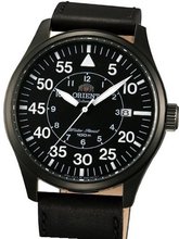 Orient 21-Jewel Automatic Aviator Flight with Black Leather Strap ER2A001B