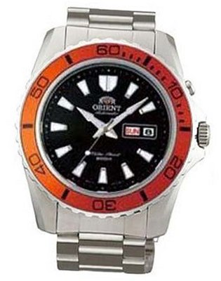 Orient Automatic Dive CEM75004B (Orange Bezel Mako II)