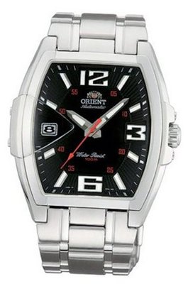 Orient #CERAL004B Urban Stainless Steel Black Dial Automatic